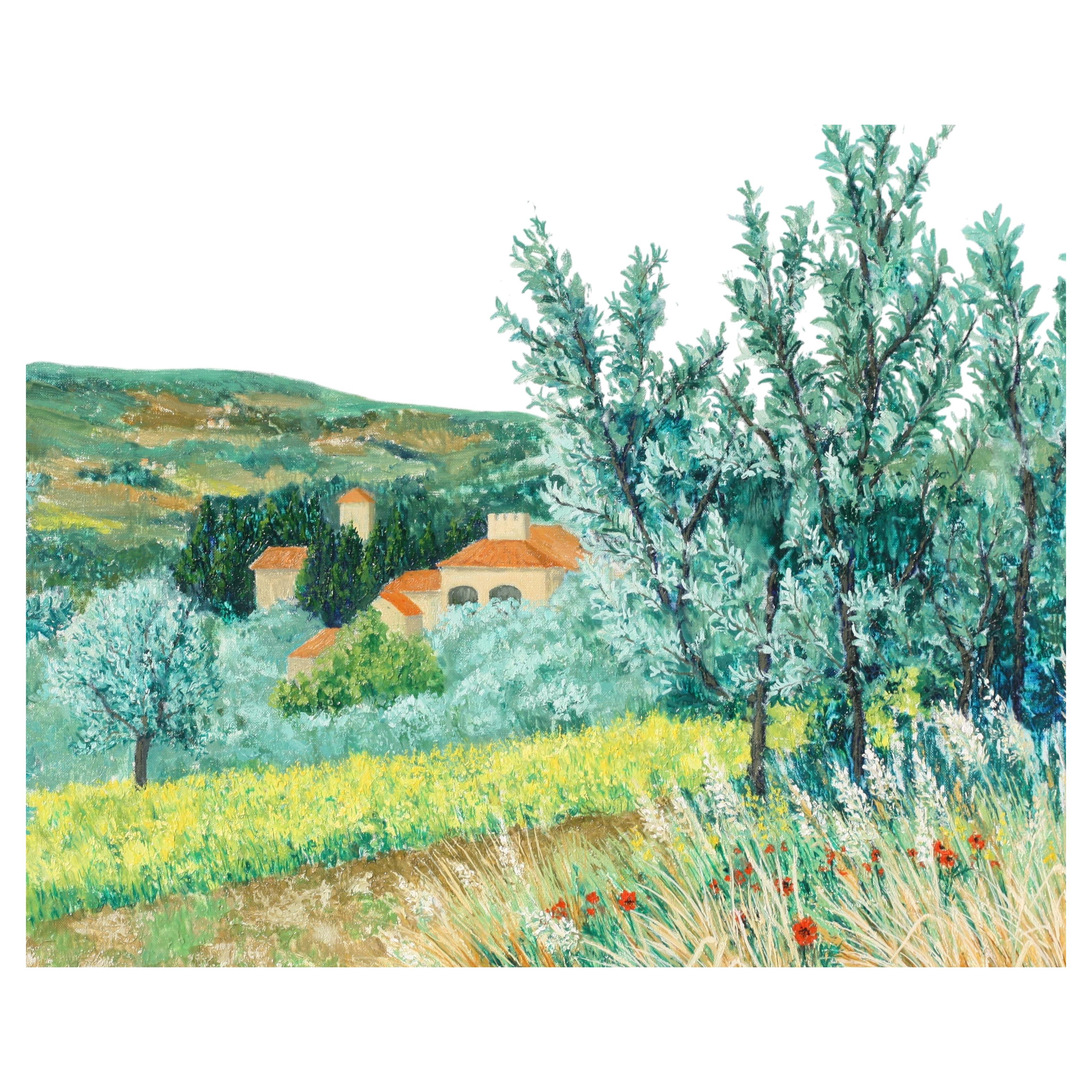 Florence Arven, (French, b. 1952), Painting