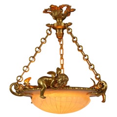 Metal Chandeliers and Pendants