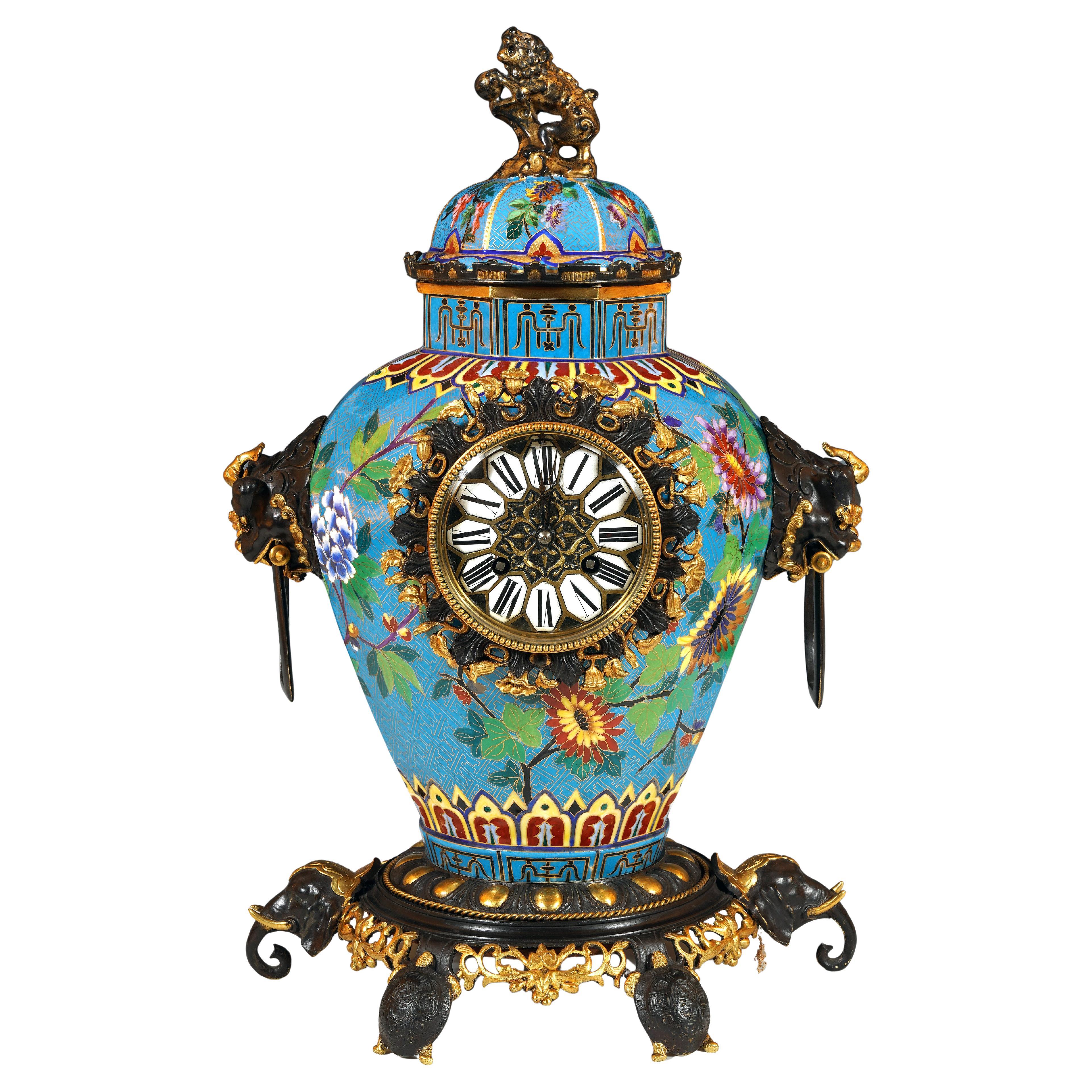 L'Escalier de Cristal, Reloj oriental, Francia, hacia 1890