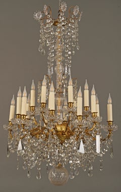 Baccarat, Kronleuchter, Frankreich, um 1880, 19. Jahrhundert