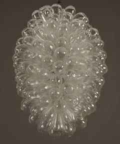 Murano, lampada a sospensione "Grape", Italia, intorno al 1970