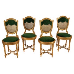 A set of four Louis XVI chairs, G.-E. Lexcellent, France, circa 1850-1870