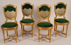 A set of four Louis XVI chairs, G.-E. Lexcellent, France, circa 1850-1870