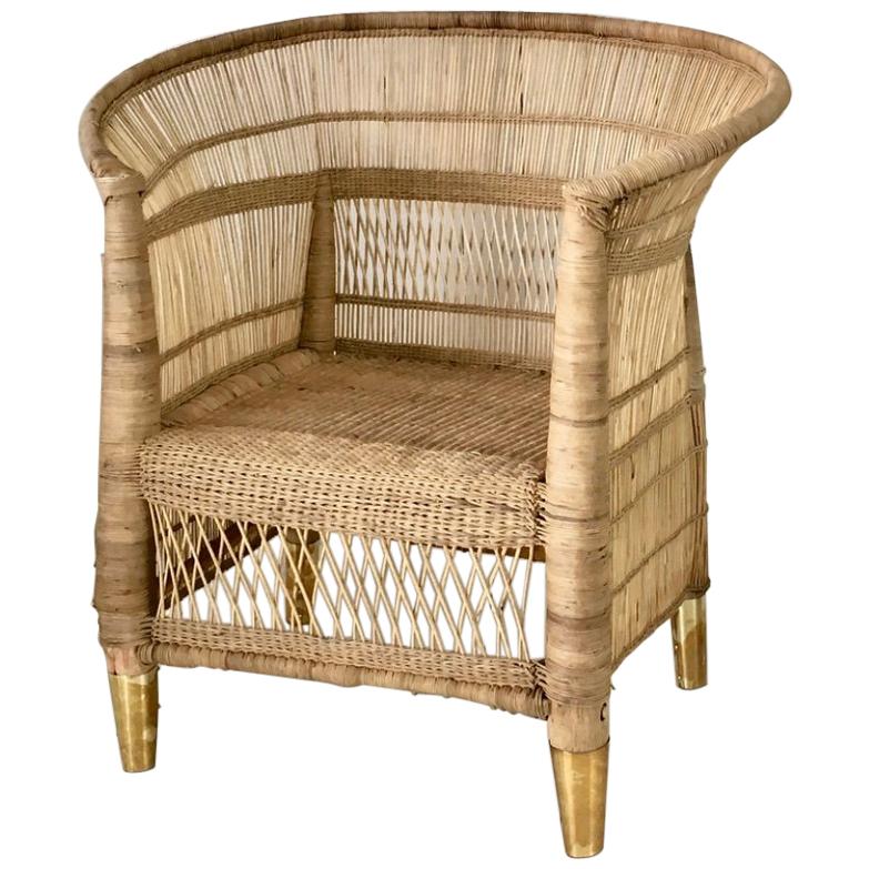 Handwoven Cane Malawi Chair