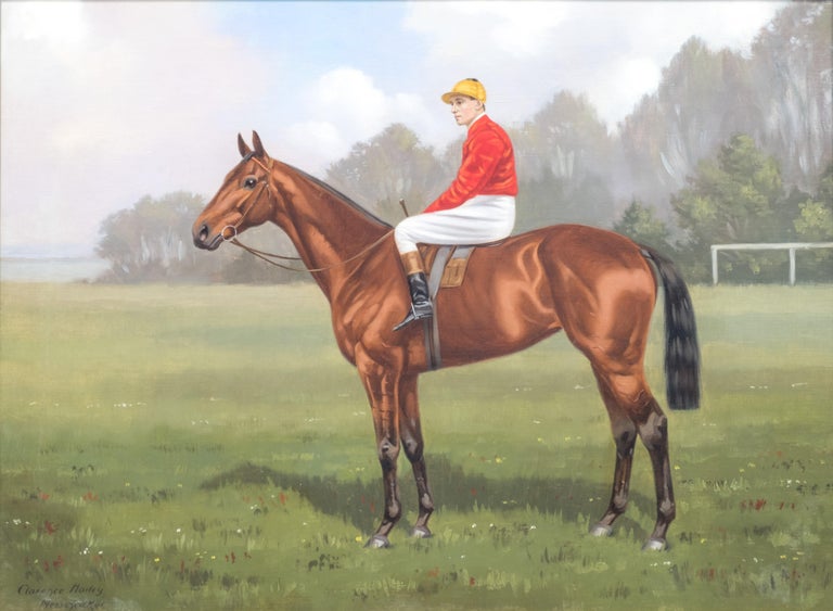 Portraits of a Jockey and Racehorse For Sale at 1stDibs
