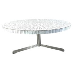 Vintage ceramic mosaic coffee table by Heins Lilienthal, 1960s