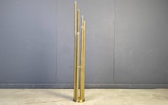 Mid century brass Italian floor lamp, 1970s