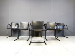 Vintage cirkel chairs by Metaform, 1980s, set of 6