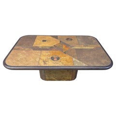 Paul Kingma attributed coffee table, 1980s