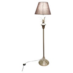 Vintage Pineapple Leaf Floor Lamp, 1970s