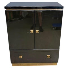 French Maison jansen style cabinet, 1970s