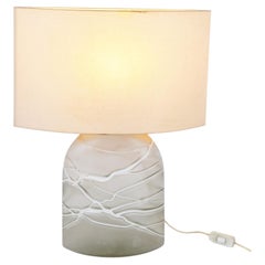 Glass Table Lamp by Peil and Putzler, 1960s