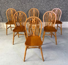 Juego de 6 Sillas de Comedor Ercol Vintage , años 50