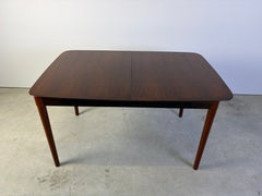 Table à manger danoise à rallonges du milieu du siècle, en teck, années 1960