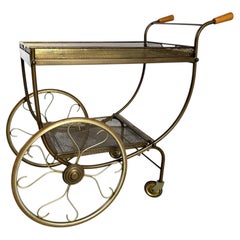 Serving Trolley in Perforated Metal by Josef Frank for Svenskt Tenn, Sweden, 195