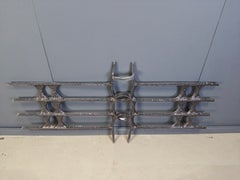 Large brutalist wall sculpture, 1970s