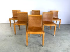 Aro Dining chairs by Chi Wing Lo Chairs for Giorgetti, Italy - set of 6