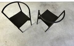 Pair of wendy Wright chairs by Philippe Starck, 1986