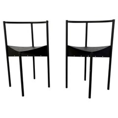 Pair of wendy Wright chairs by Philippe Starck, 1986