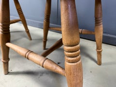 Preciosas sillas de comedor estilo windsor inglés, juego de 4