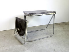 Conjunto de mesa plegable «Platone» de estilo vintage, diseñado por Giancarlo Piretti para Anonima Castelli