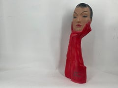 Vintage French Christian Dior Advertising Statue, 1960s