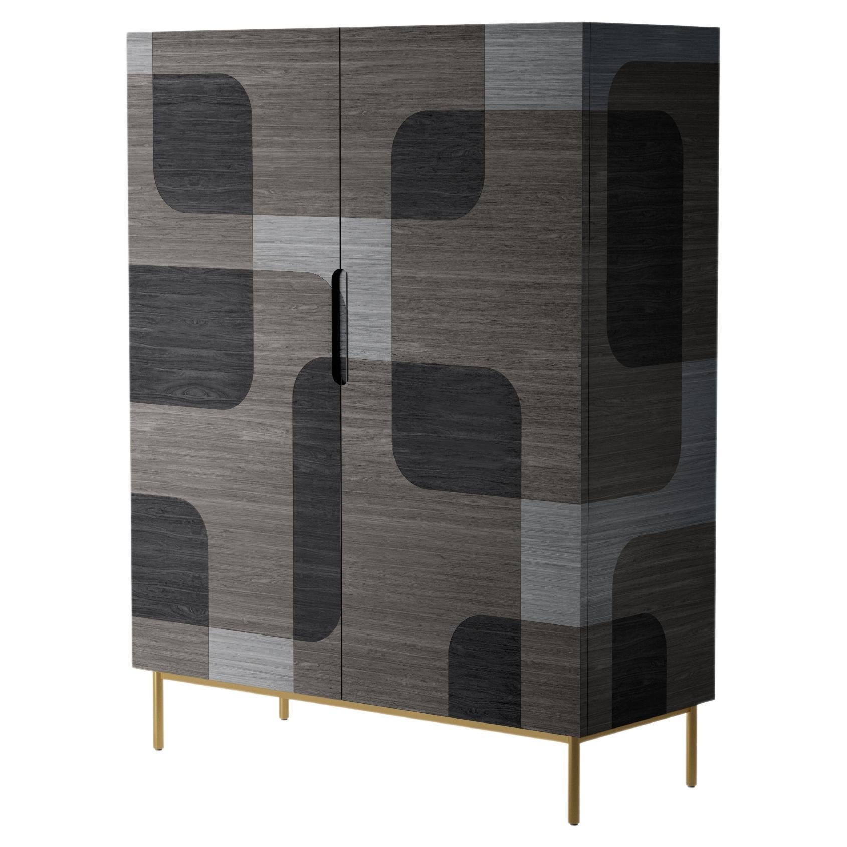 BODEGA CABINET

Bodega Collection refers to cellar art or better known as chiaroscuro, a technique of extreme contrast of light and shadow used by Caravaggio.

Cabinet designed by Joel Escalona, configured with two doors, three internal compartments