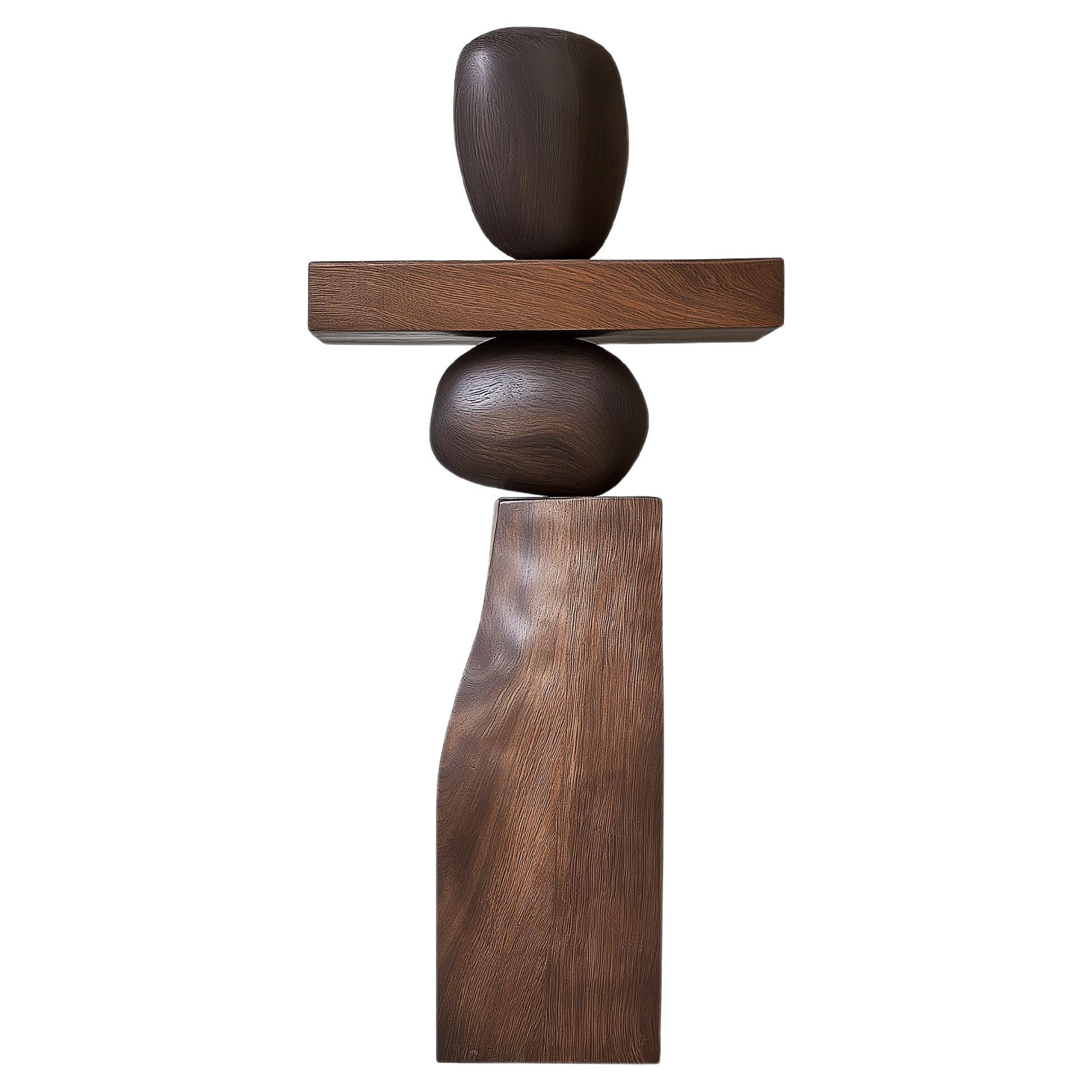 Lull No101 Escultura contemporánea de madera de NONO - Perfecta para interiores modernos
