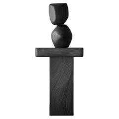 Arte Artesanal Lull No102 - Escultura Tótem de Madera de Joel Escalona