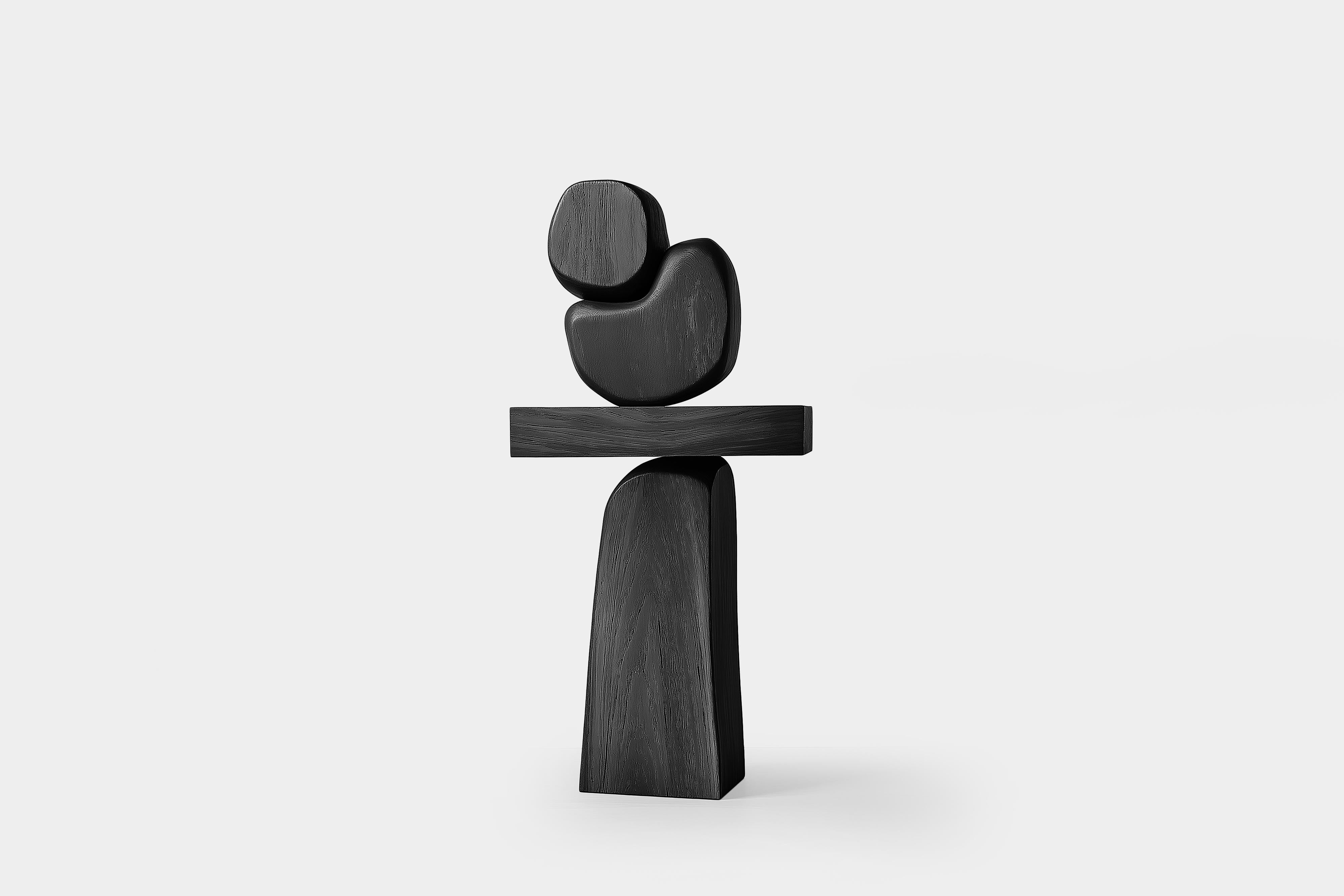 Lull No103 Escultura moderna de madera - Una pieza impactante de NONO Mexicano en venta