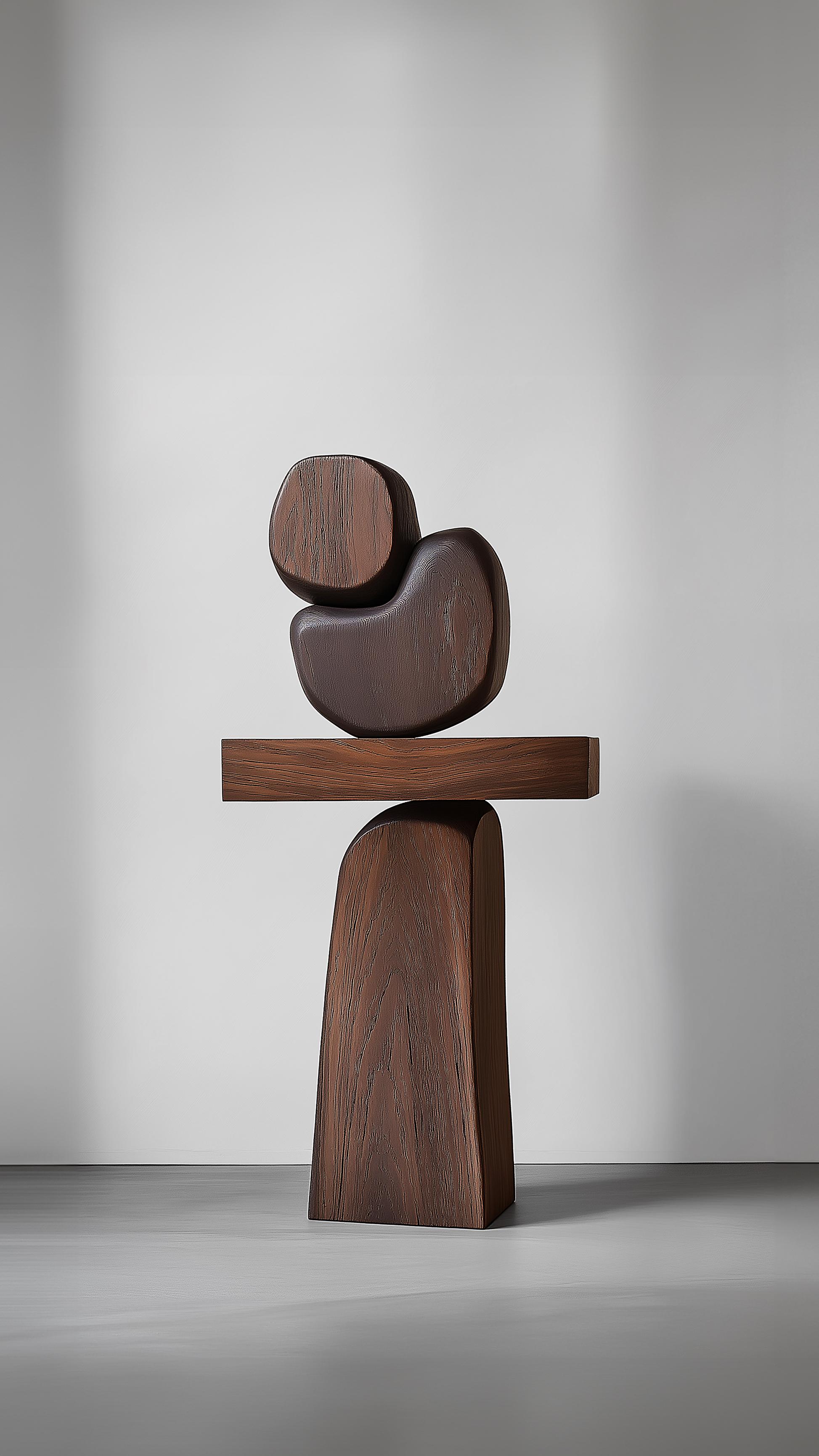 Lull No103 Escultura moderna de madera - Una pieza impactante de NONO Moderno en venta