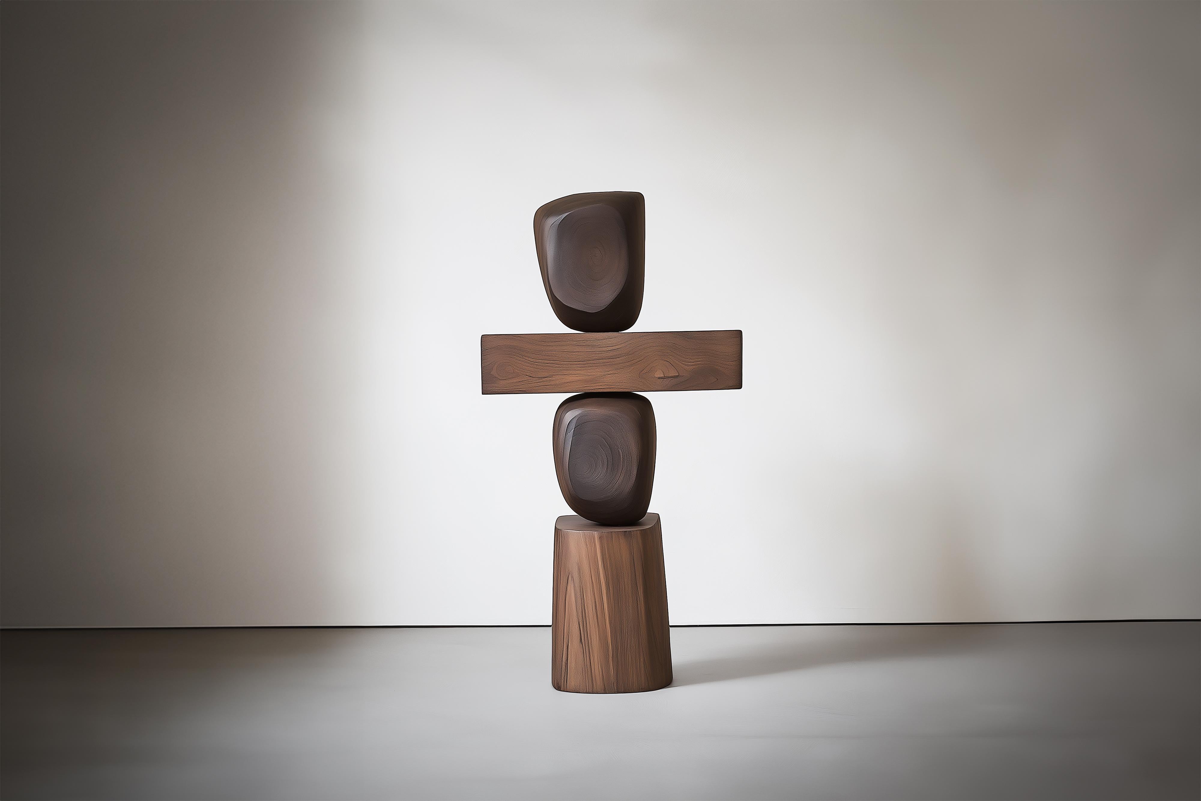 Interior Design Sculpture Lull No105 – Handcrafted by NONO for Luxury Spaces
———
Balance and tension are at the core of these sculptures. The interplay between the smooth, rounded forms and solid, angular bases creates a delicate equilibrium that