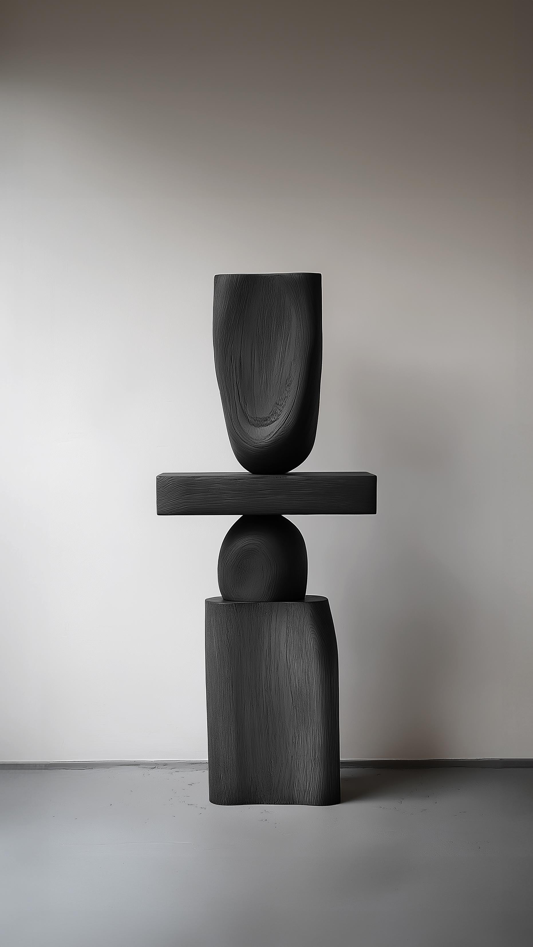 Scultura totem moderna in legno Lull No108 di Joel Escalona - Perfetta per l'Artistics In condizioni Nuovo in vendita a Ciudad de México, CDMX