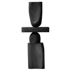 Lull No108 Escultura Tótem Moderna de Madera de Joel Escalona - Perfecta para Artísticos