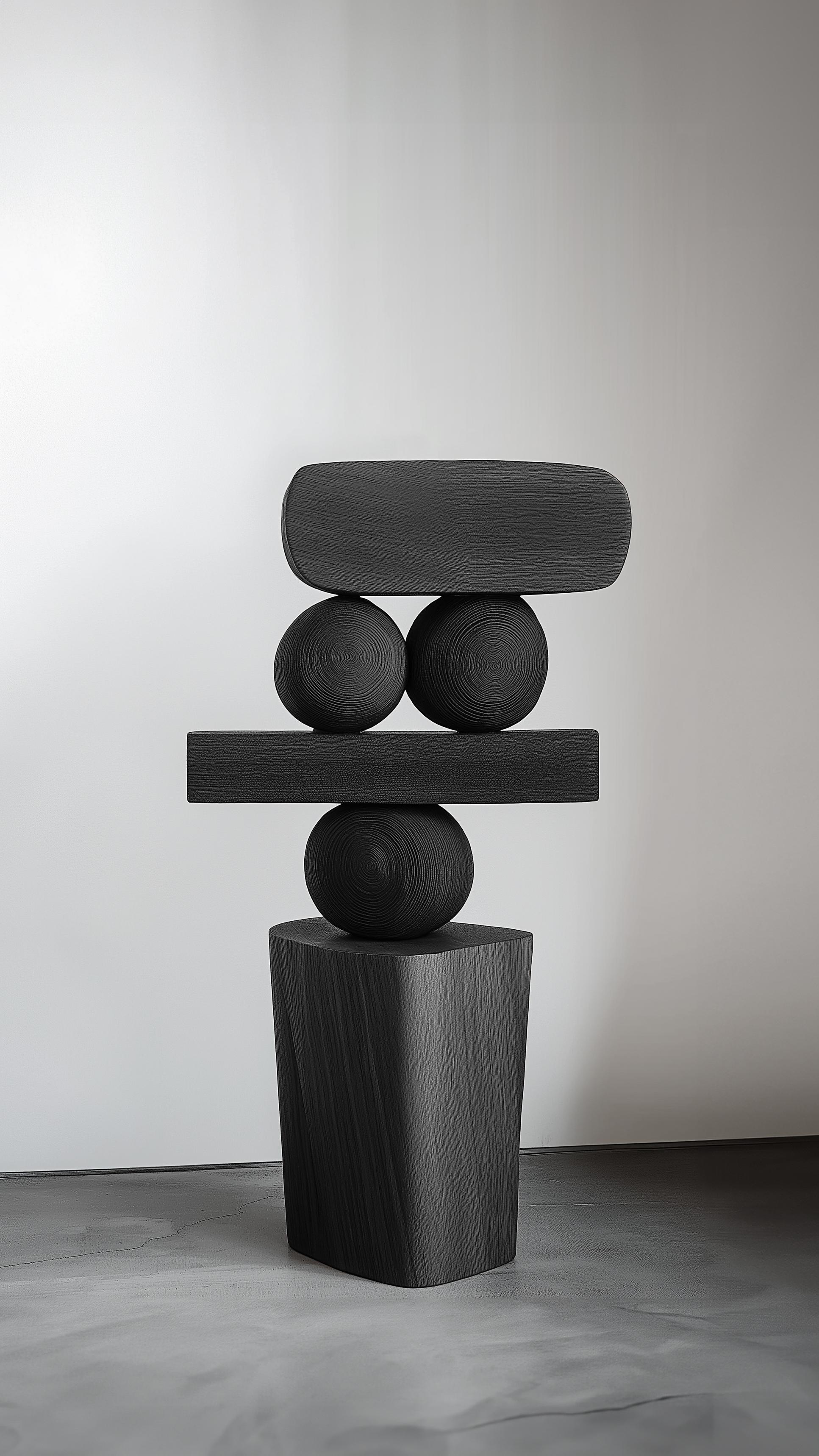 Sculpture en bois de luxe Lull No109 - Pièce d'art de NONO pour les maisons modernes Neuf - En vente à Ciudad de México, CDMX