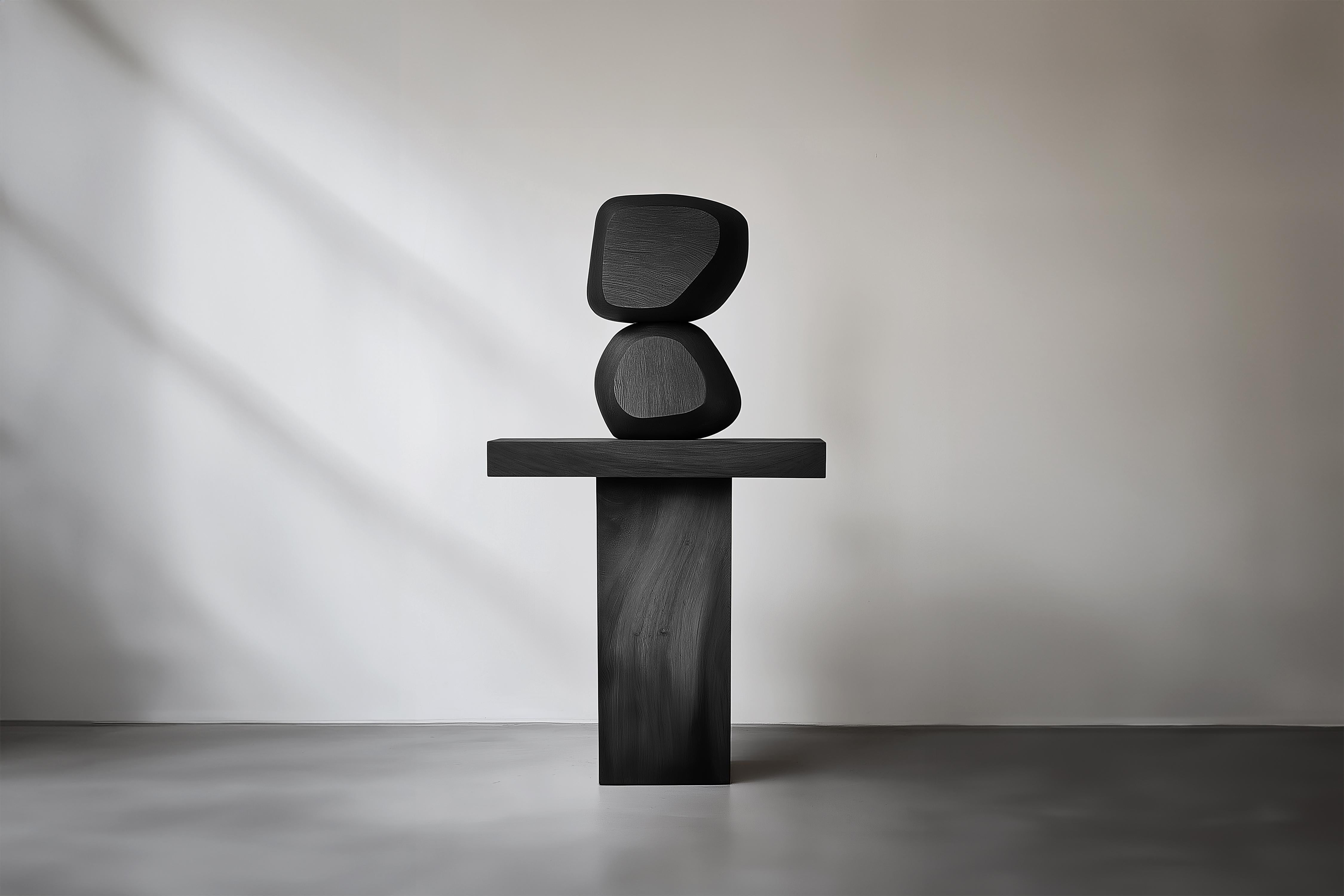 Contemporary Wooden Sculpture Lull No113 – NONO’s Decorative Object for Modern I In New Condition For Sale In Ciudad de México, CDMX