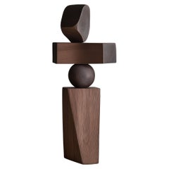 Escultura de madera de diseño interior Lull No117 de NONO - Perfecta para casas de lujo