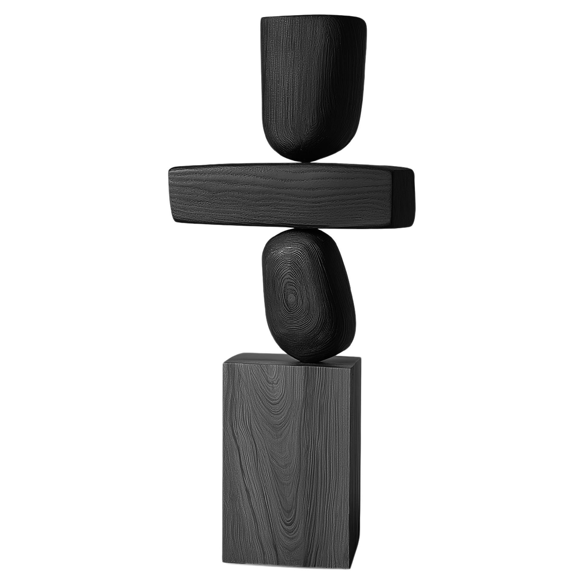 Lull No118 Totem en bois fabriqué à la main pour les A Space Contemporary - Design/One en vente