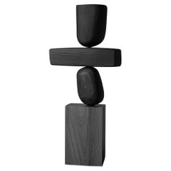 Lull No118 Tótem de Madera Artesanal para Espacios Contemporáneos - Diseñado por Joel E