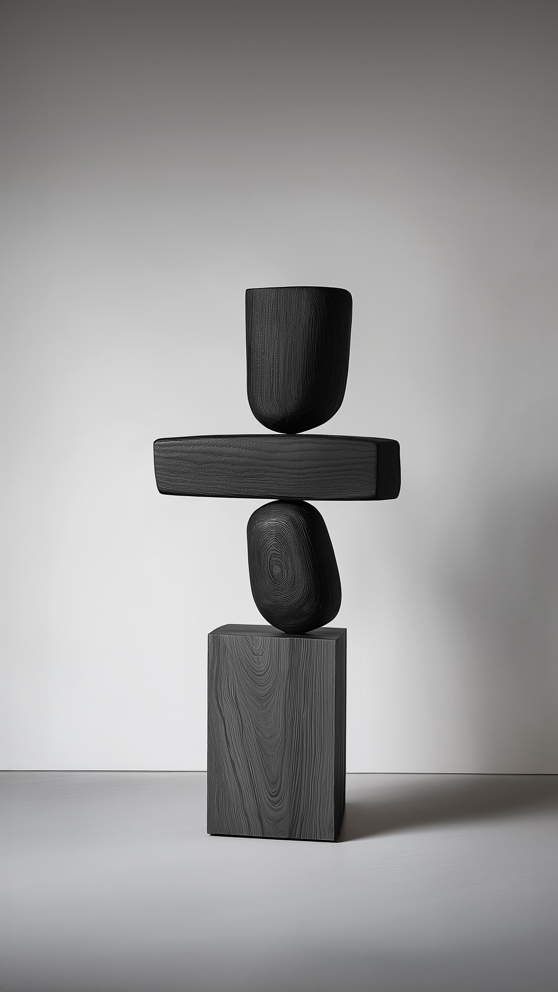 Lull No118 Totem en bois fabriqué à la main pour les A Space Contemporary - Design/One Neuf - En vente à Ciudad de México, CDMX