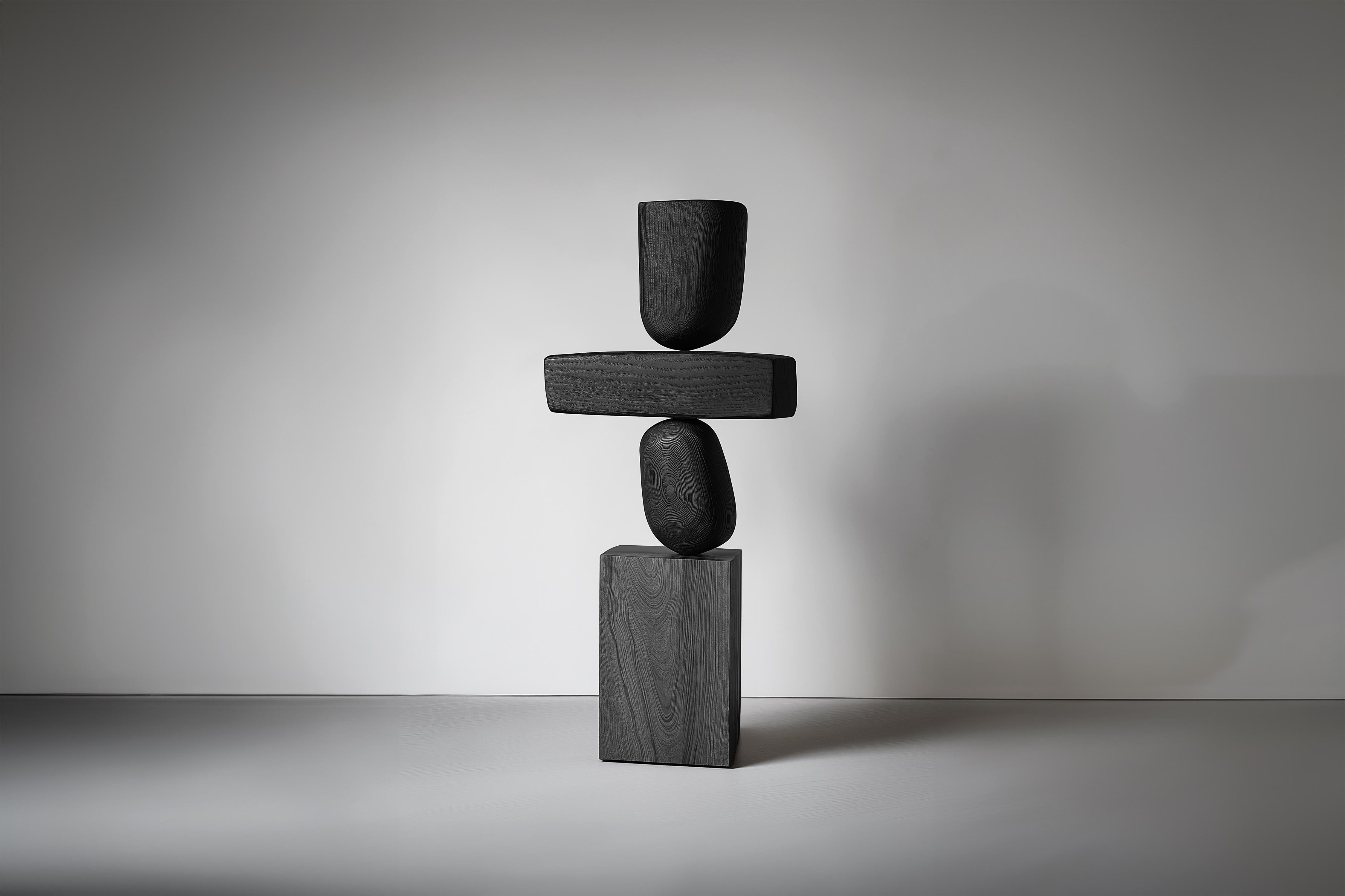 Fait main Lull No118 Totem en bois fabriqué à la main pour les A Space Contemporary - Design/One en vente