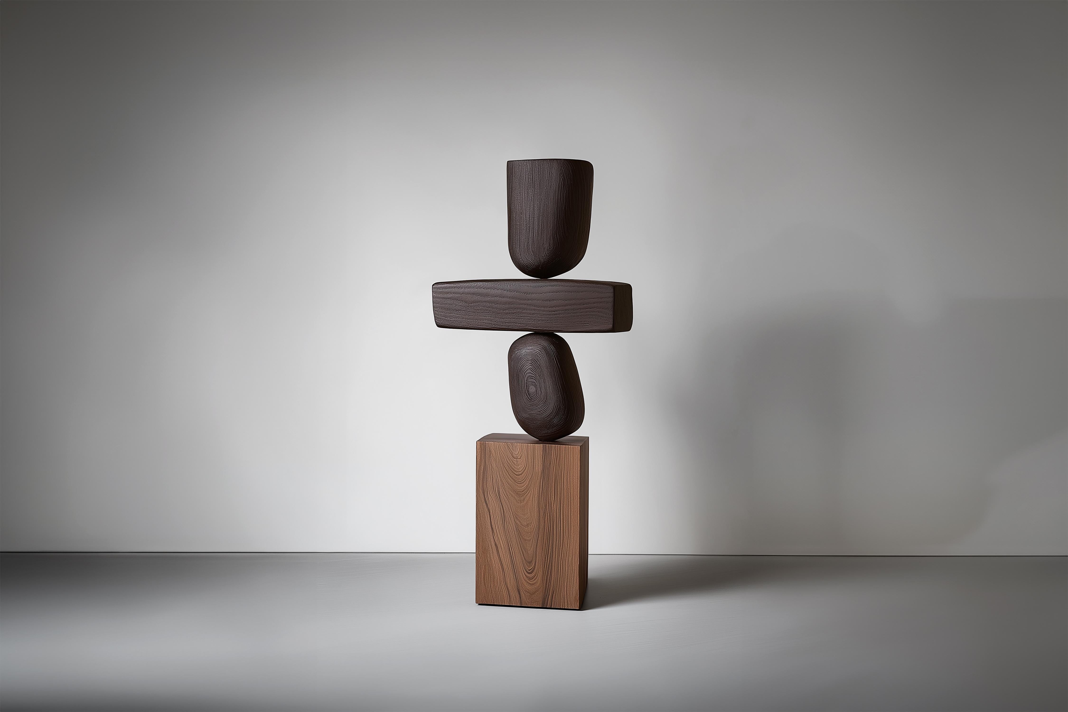 Moderne Lull No118 Totem en bois fabriqué à la main pour les A Space Contemporary - Design/One en vente