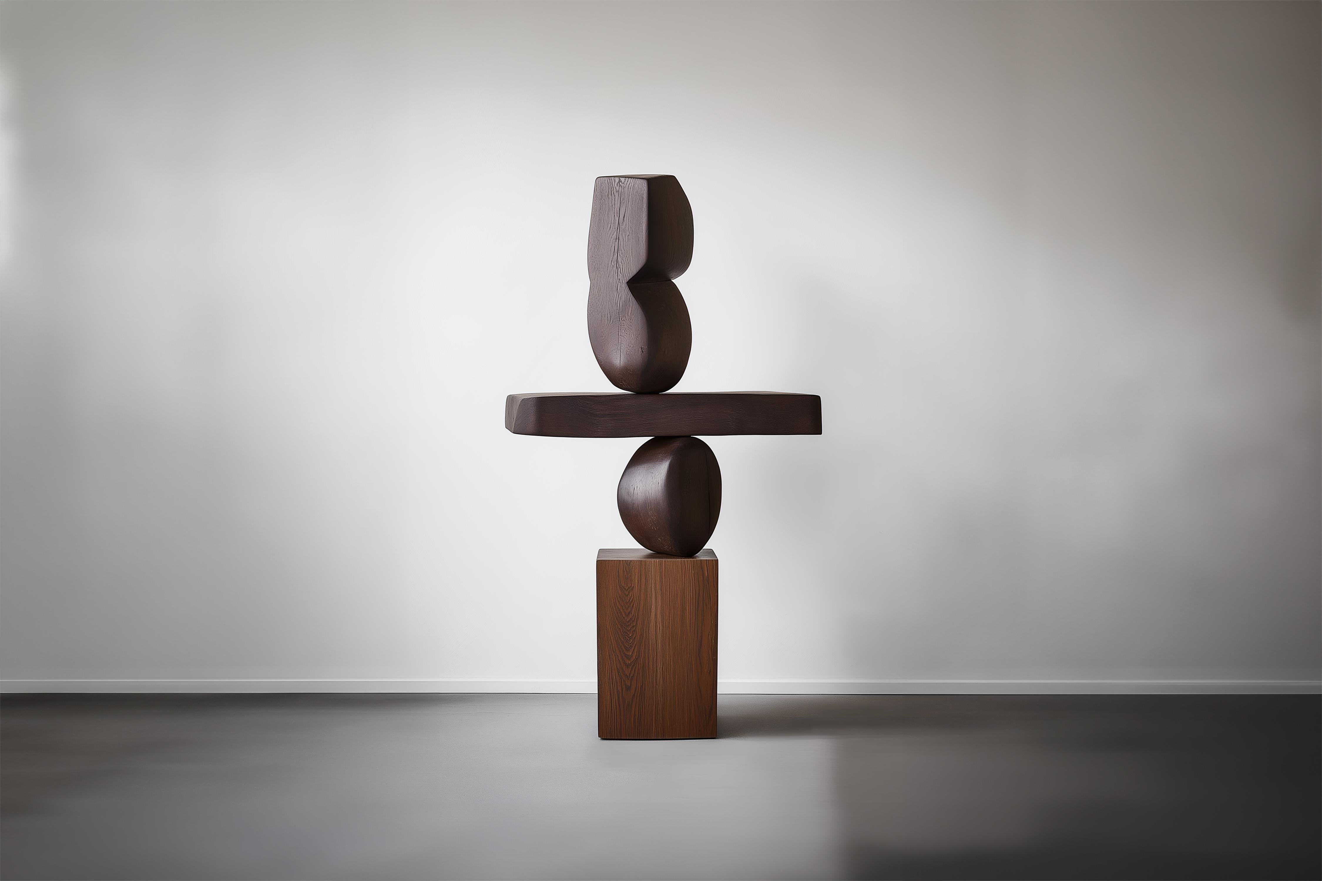 Escultura de madera Lull No119 by NONO - Elemento artístico para interiores modernos


---
El equilibrio y la tensión son el núcleo de estas esculturas. La interacción entre las formas suaves y redondeadas y las bases sólidas y angulosas crea un
