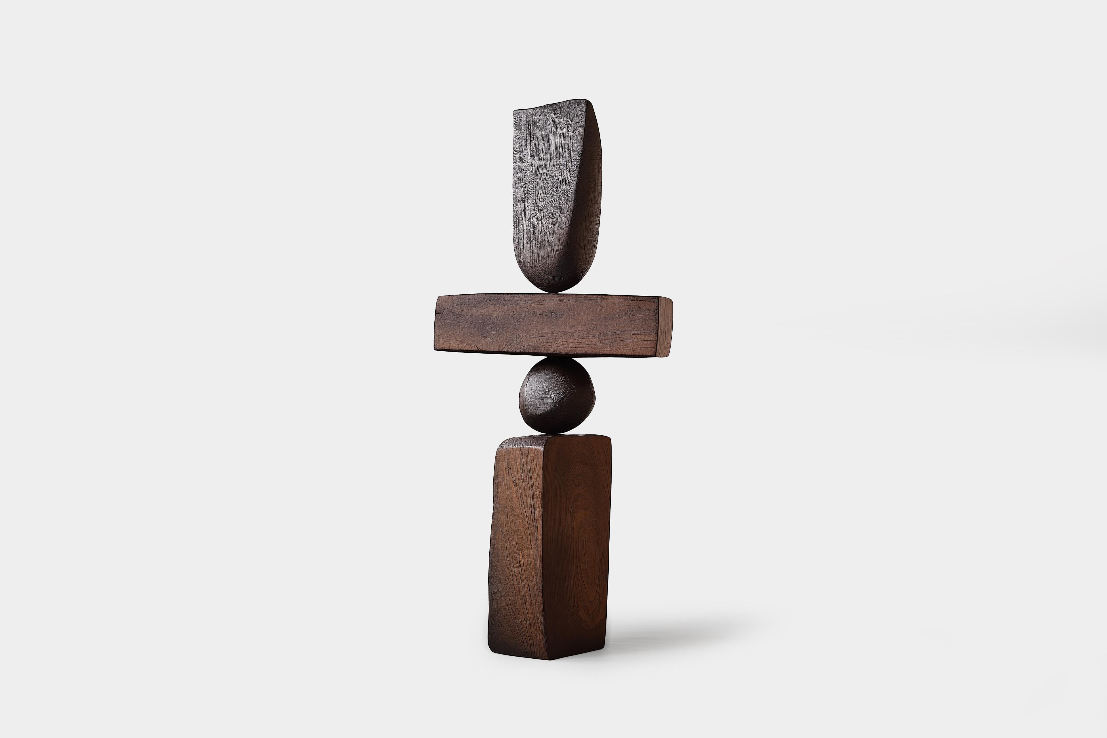 Scultura in legno contemporanea Lull No120 di Joel Escalona - Ideale per case artistiche

---
L'equilibrio e la tensione sono al centro di queste sculture. L'interazione tra le forme lisce e arrotondate e le basi solide e angolari crea un delicato