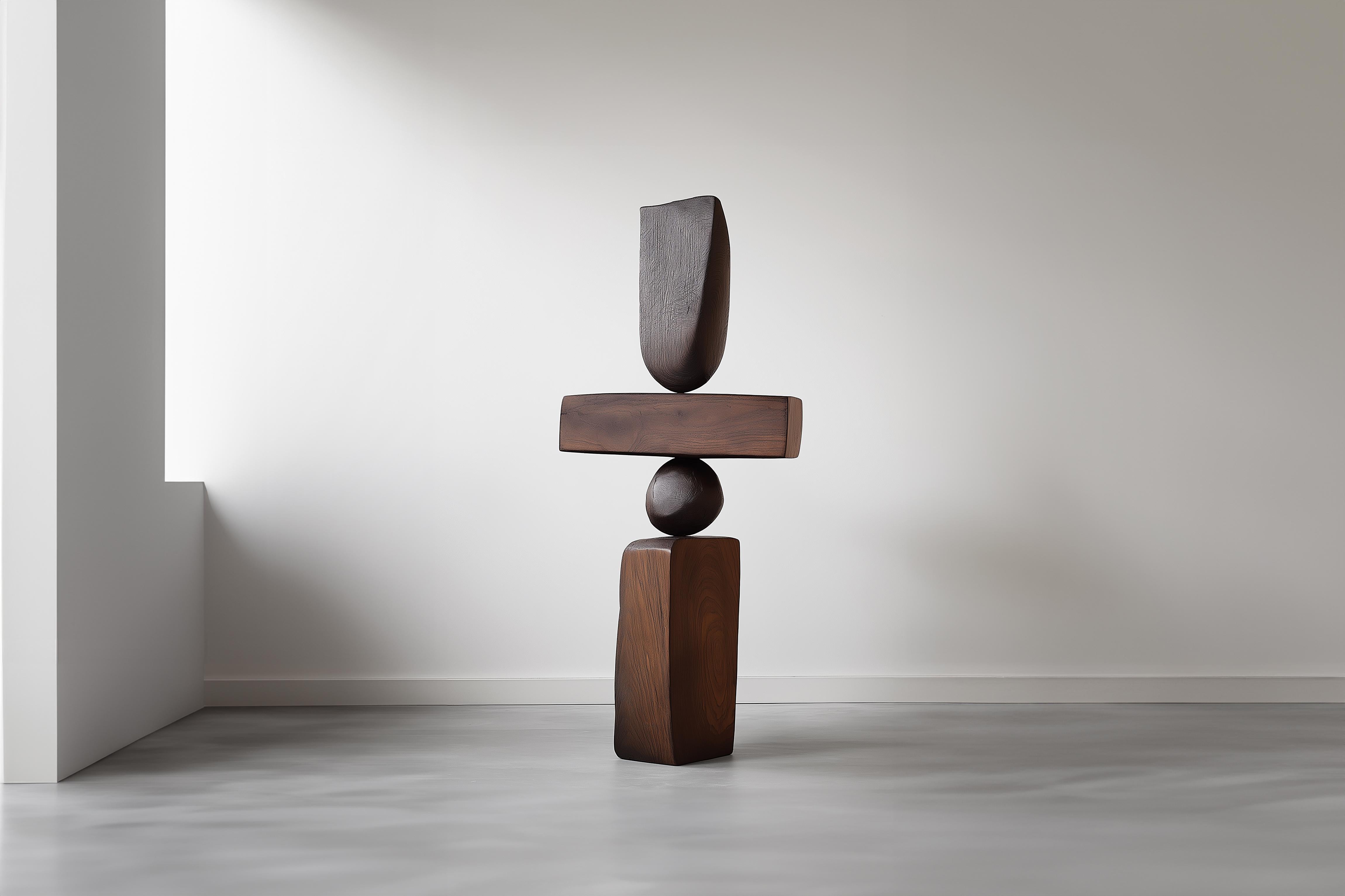 Moderno Lull No120 Scultura contemporanea in legno di Joel Escalona - Ideale per H. H. in vendita