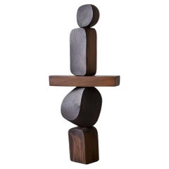Art Lull Artesanal No121 - Tótem de Madera de NONO para Espacios de Lujo