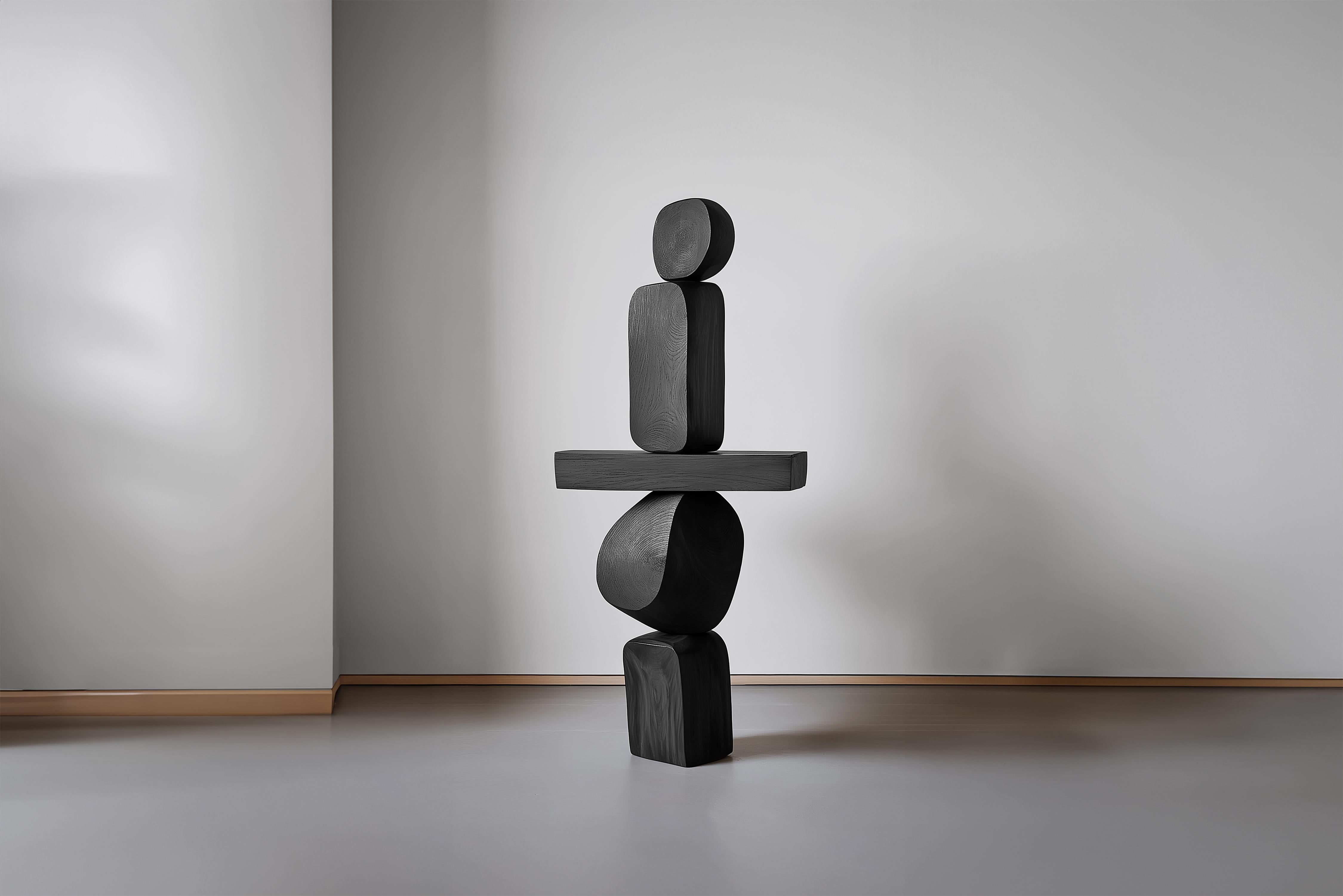 Art Lull Artesanal No121 - Tótem de Madera de NONO para Espacios de Lujo Hecho a mano en venta