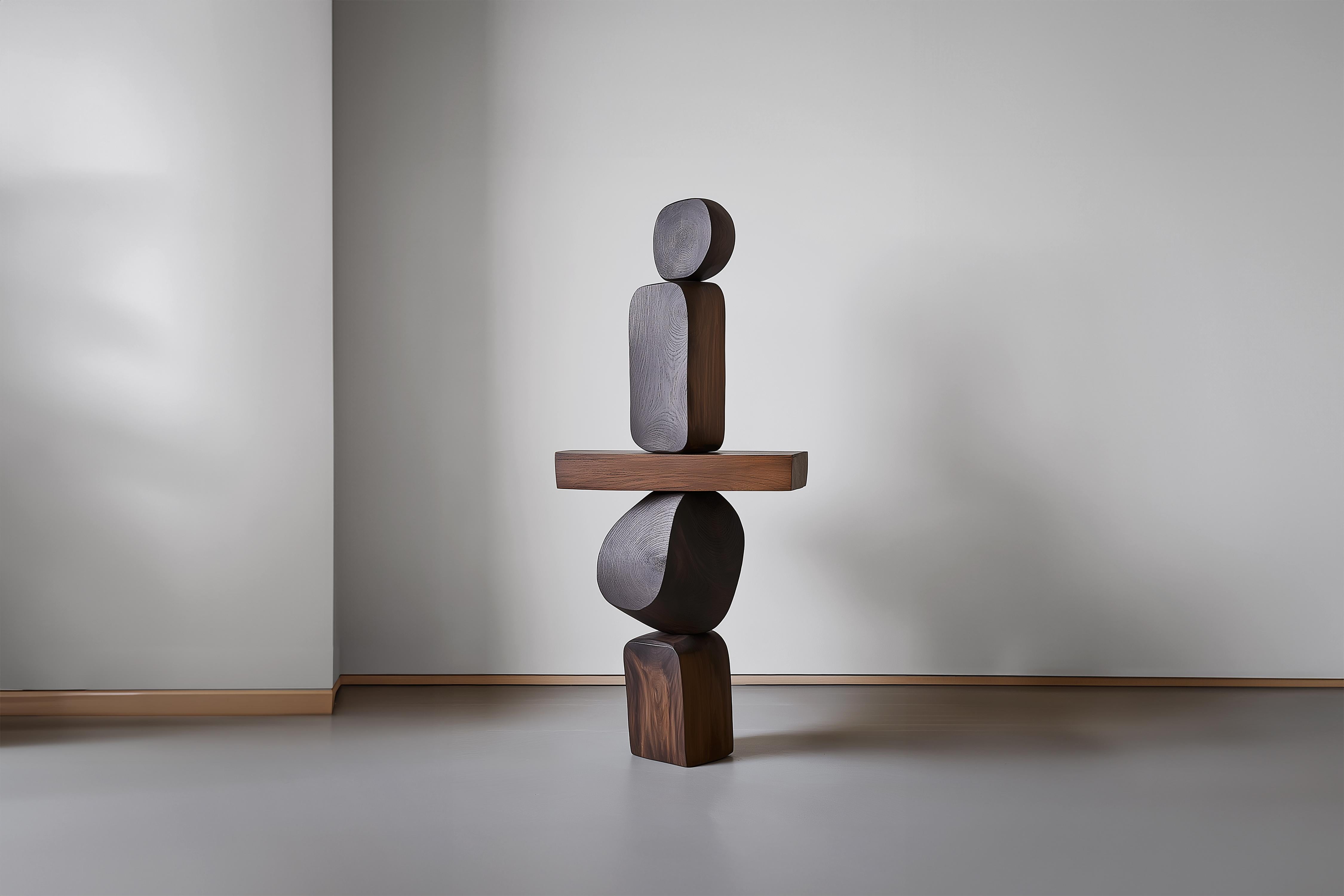 Art Lull Artesanal No121 - Tótem de Madera de NONO para Espacios de Lujo


---
El equilibrio y la tensión son el núcleo de estas esculturas. La interacción entre las formas suaves y redondeadas y las bases sólidas y angulosas crea un delicado
