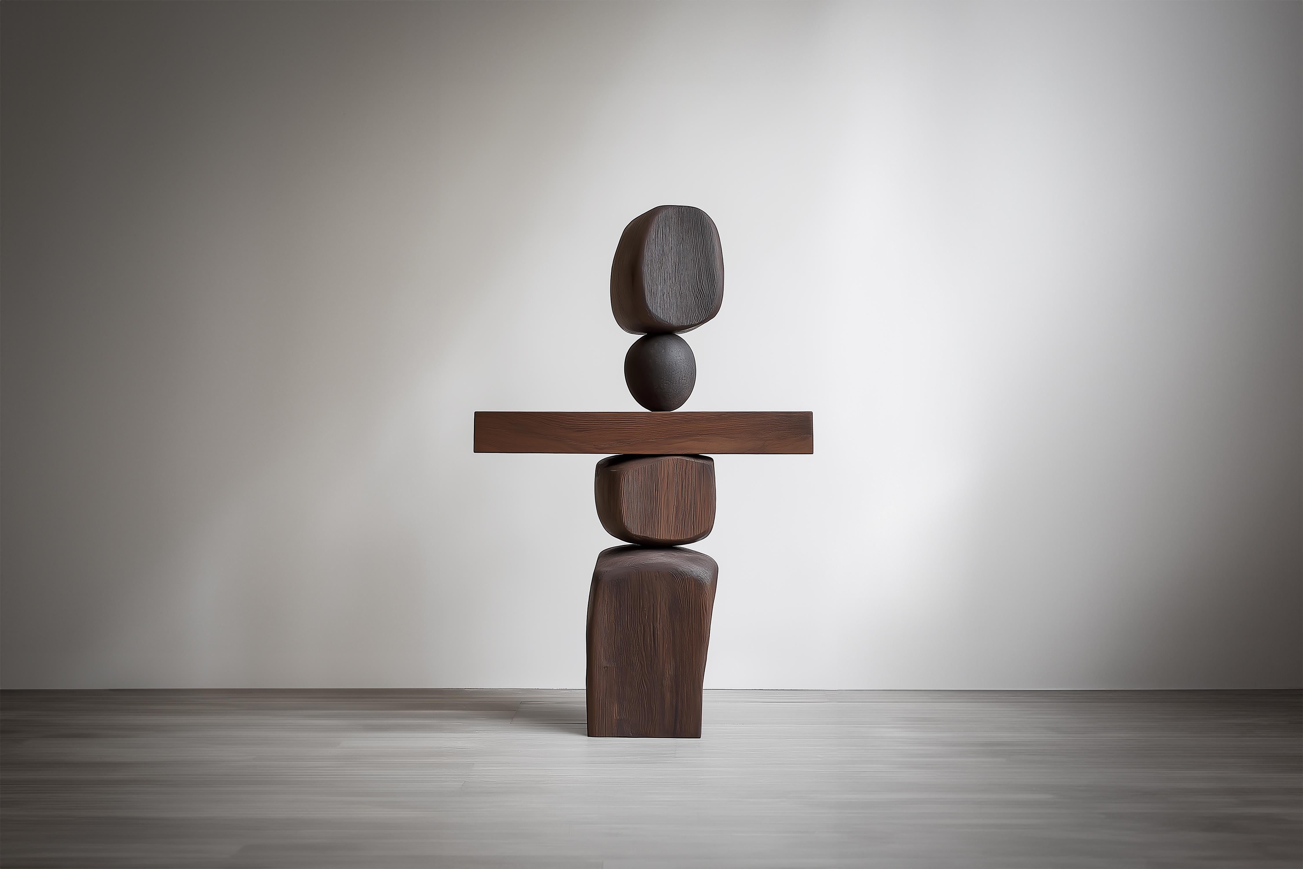 Lull No122 Escultura minimalista de madera de Joel Escalona - Perfecta para un ambiente moderno Moderno en venta