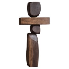 Escultura decorativa de madera Lull No123 - Hecha a mano por NONO para Contemporary Ho